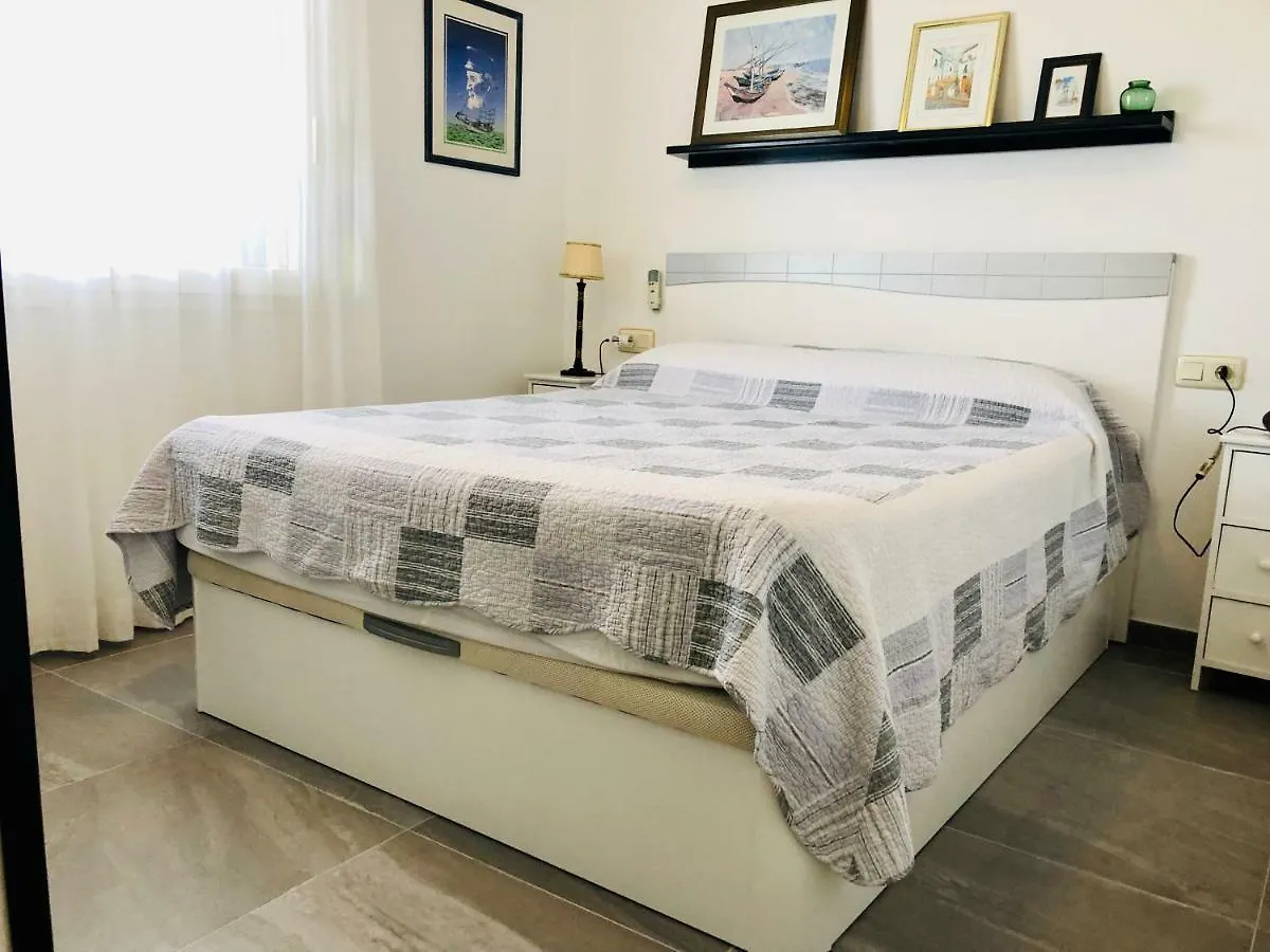 ROC MAR 6 1B - Apartamento cerca del centro y de la playa - terraza con pequeñas vistas al puerto Rosas